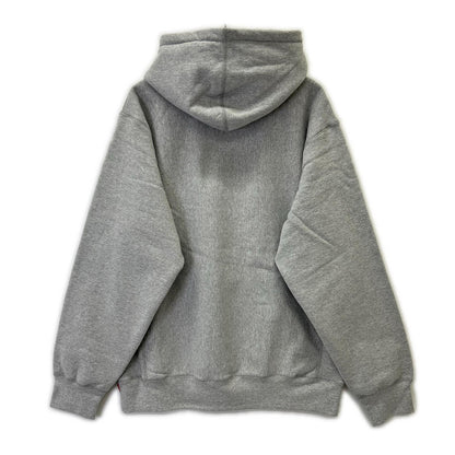Supreme 19AW Bandana Box Logo Hoodie Gray Size XL