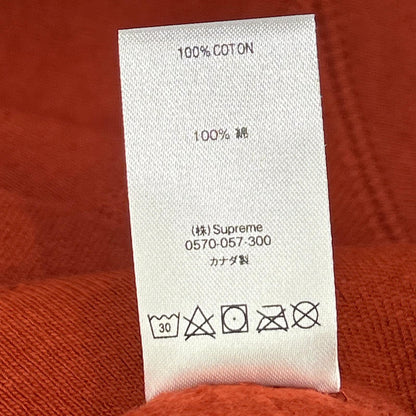 Supreme FW18 Box Logo Crewneck Sweatshirt Rust Size XL