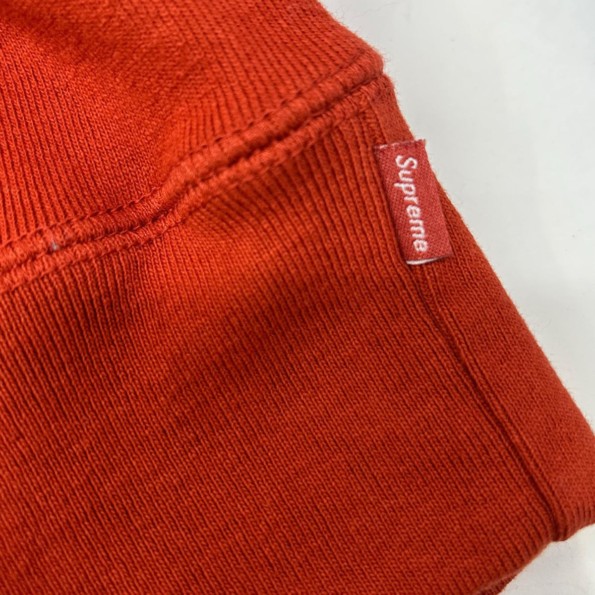 Supreme FW18 Box Logo Crewneck Sweatshirt Rust Size XL