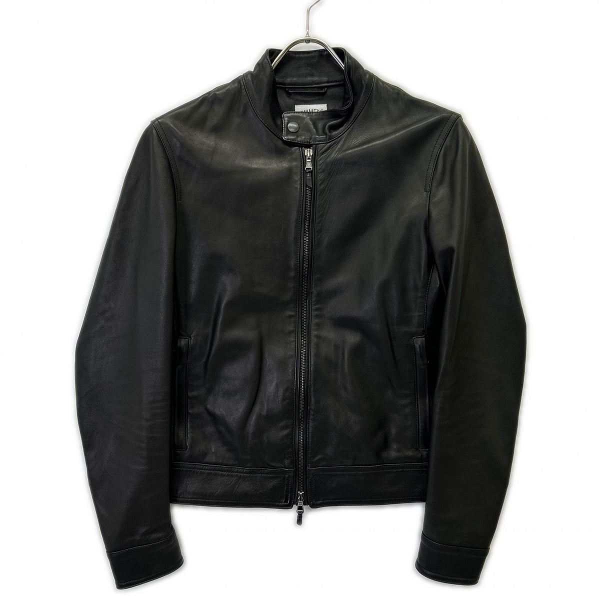 EMMETI Black Lambskin JURI Riders Jacket Size 42