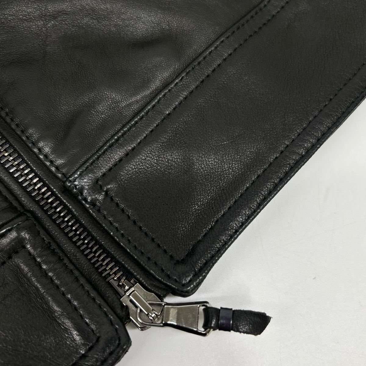 EMMETI Black Lambskin JURI Riders Jacket Size 42