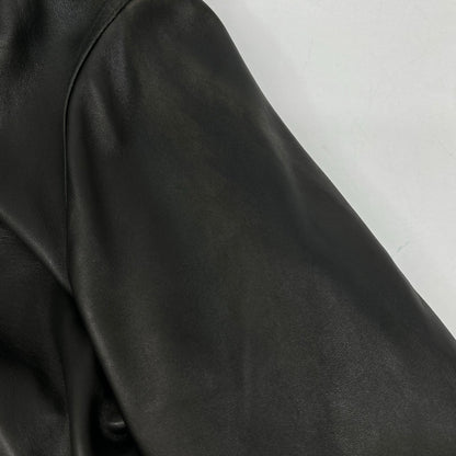 EMMETI Black Lambskin JURI Riders Jacket Size 42