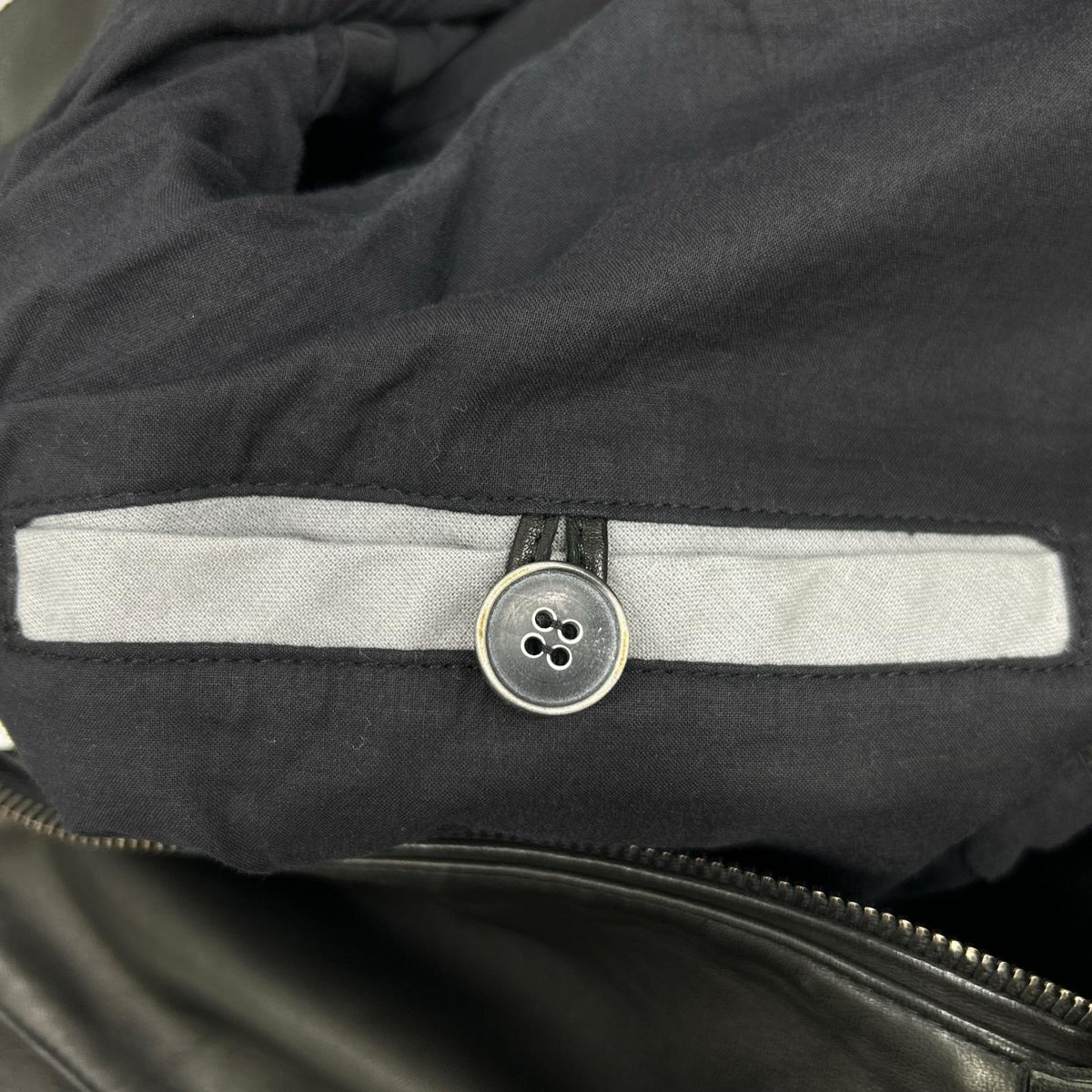 EMMETI Black Lambskin JURI Riders Jacket Size 42
