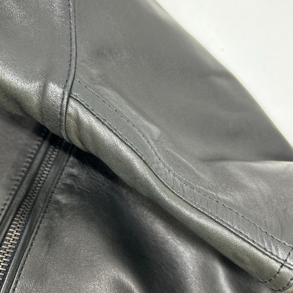 EMMETI Black Lambskin JURI Riders Jacket Size 42