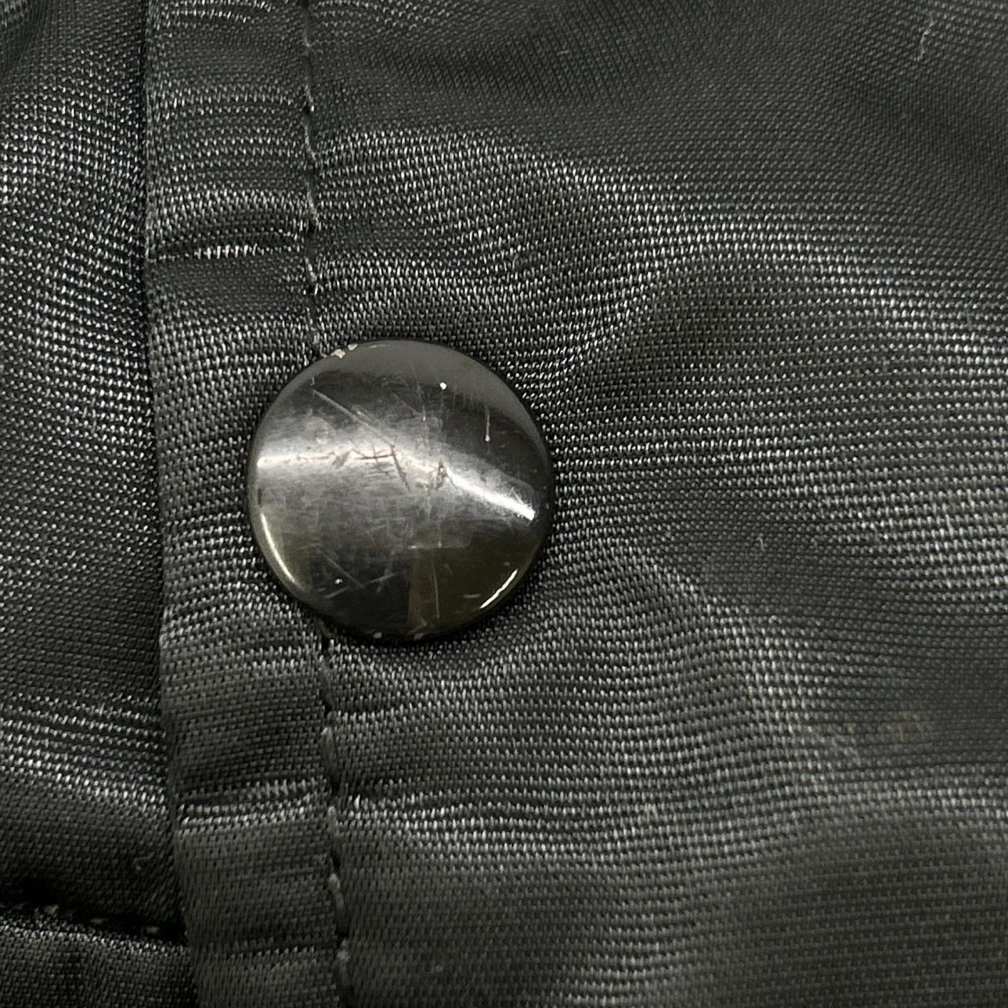 VINTAGE 90s Vietnam Veterans Nylon Jacket Black Size XL