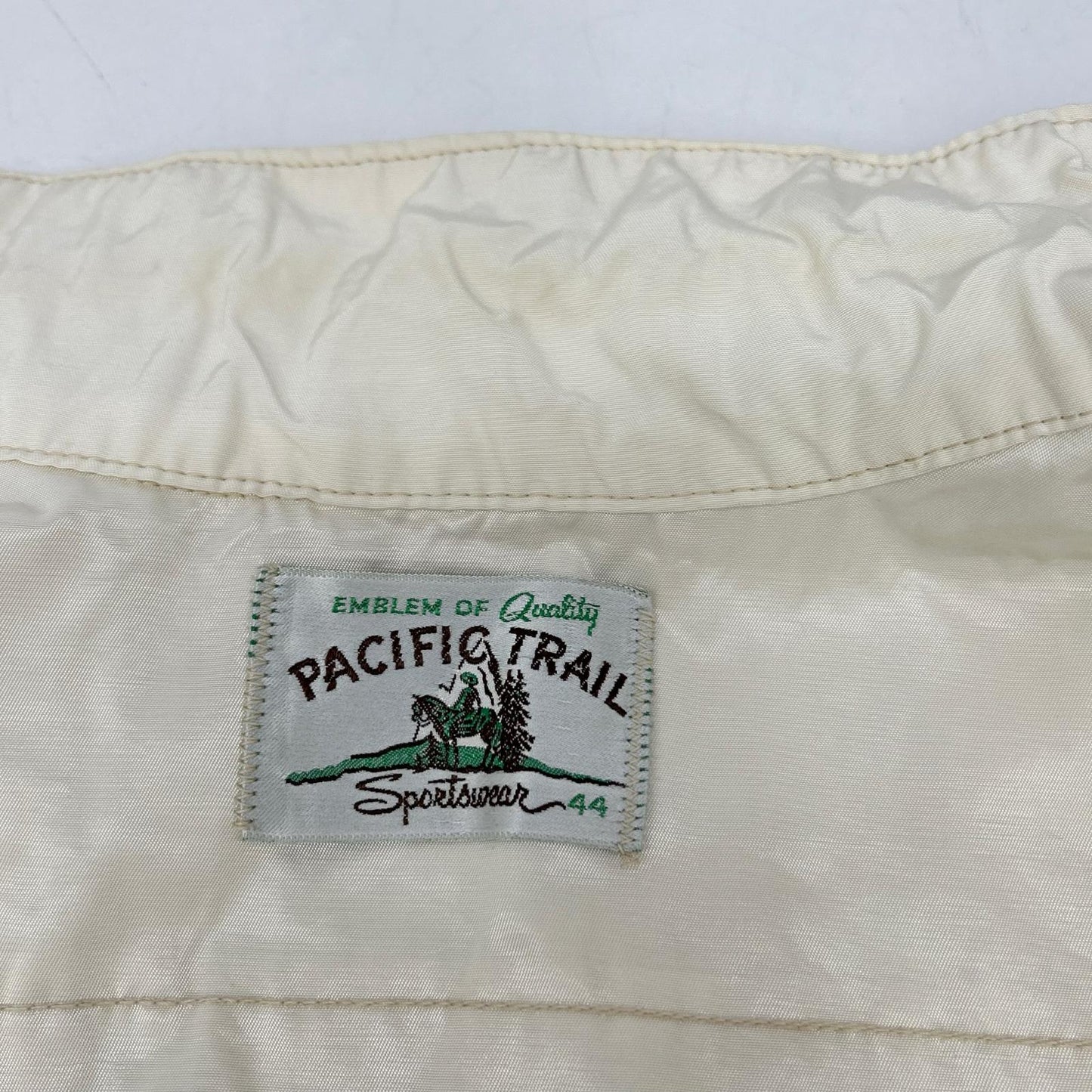 VINTAGE 60s Pacific Trail Chain Stitch Top Jacket Size 44
