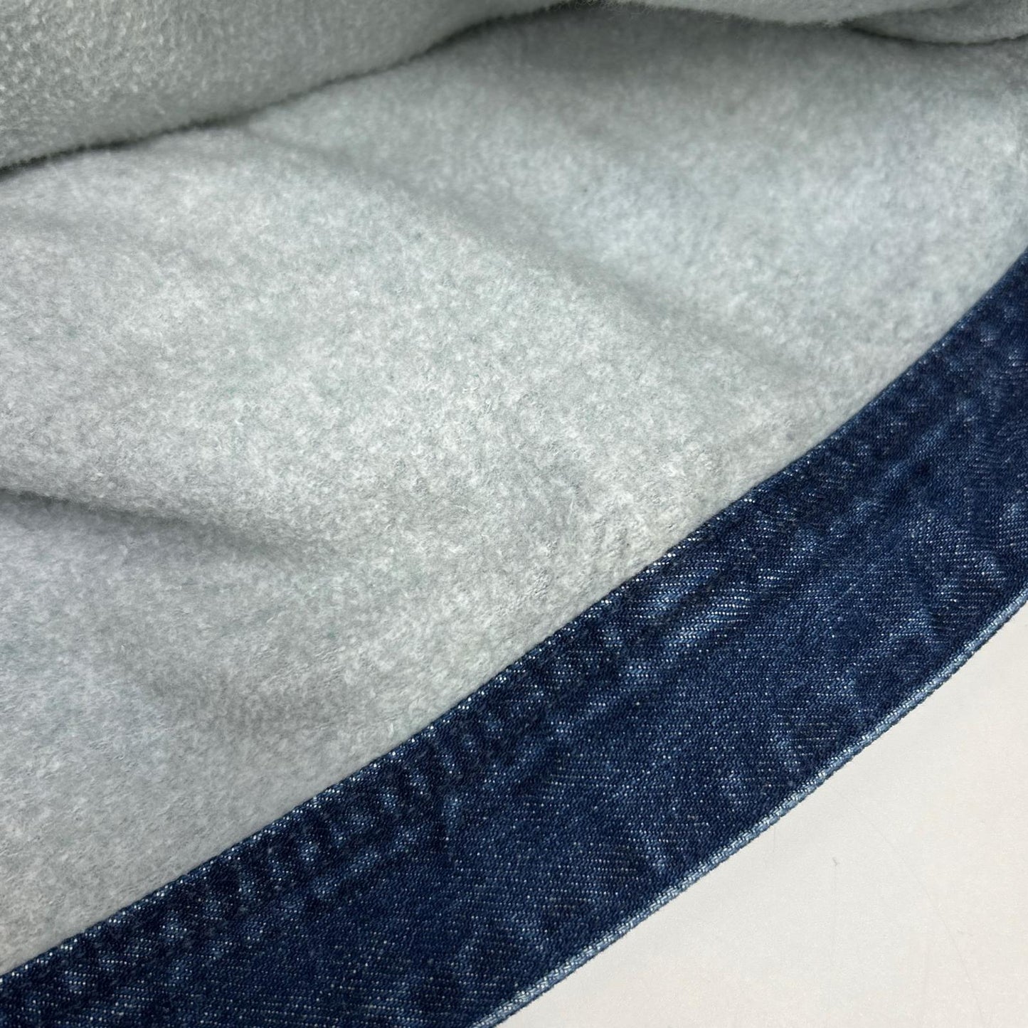 POLO COUNTRY 80s Hooded Indigo Denim Jacket Multi Size L