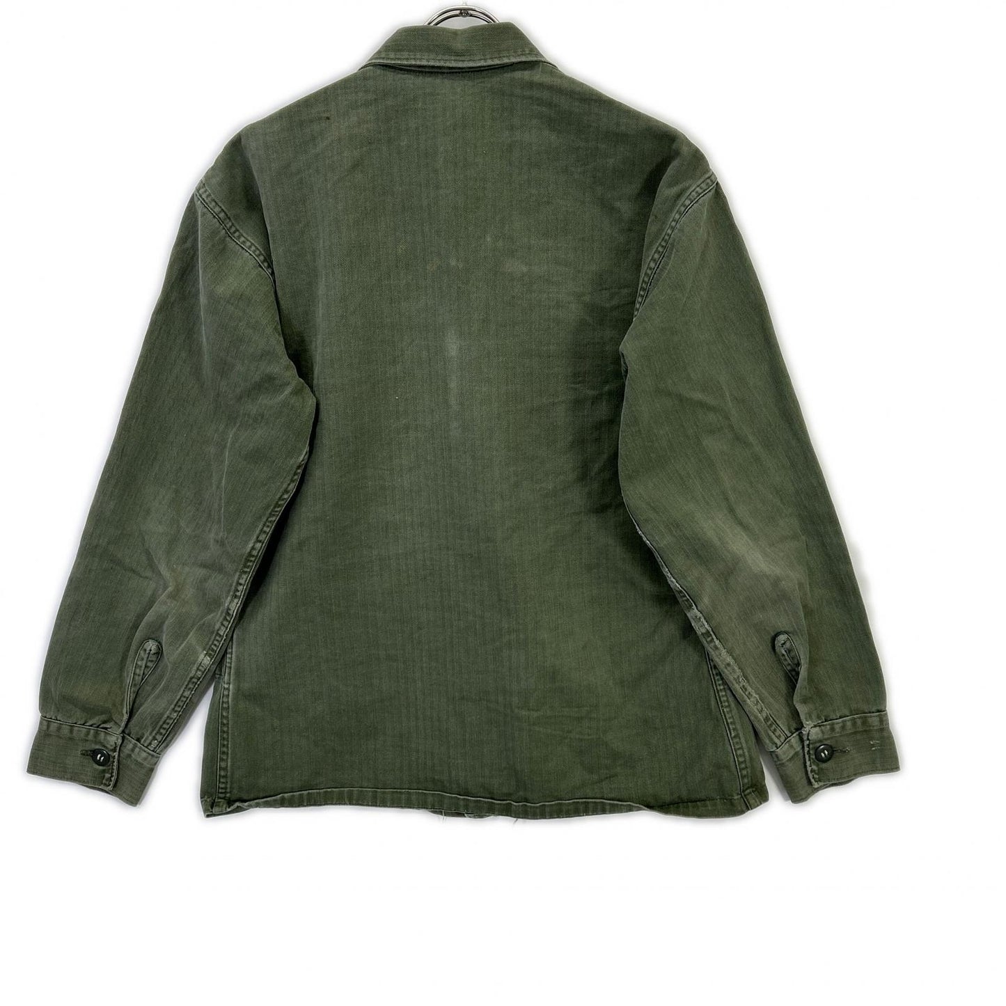 MILITARY 50s USMC P-53 HBT Utility Jacket Khaki Size