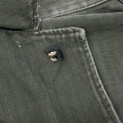 MILITARY 50s USMC P-53 HBT Utility Jacket Khaki Size