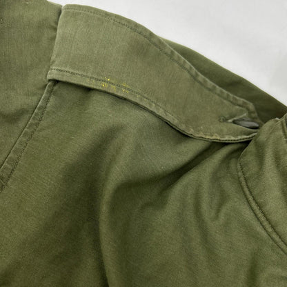 U.S.ARMY 60s M-65 Field Jacket Scovill Zip Khaki Size R/M