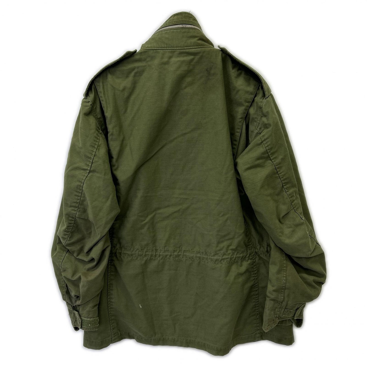 U.S.ARMY 60s M-65 Field Jacket Scovill Zip Khaki Size R/M