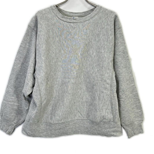 Champion 80s Reverse Weave No Logo Sweatshirt Gray Size L