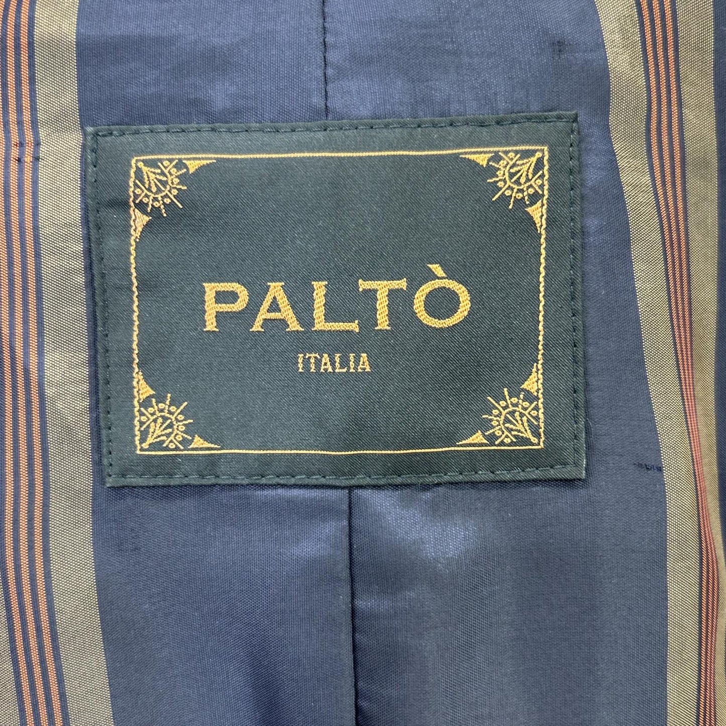 PALTO Gregorio Double Breasted Wool Coat Brown Size 46