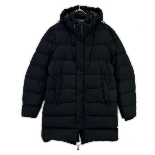 HERNO Laminar GORE-TEX WINDSTOPPER Down Coat Black Size 50