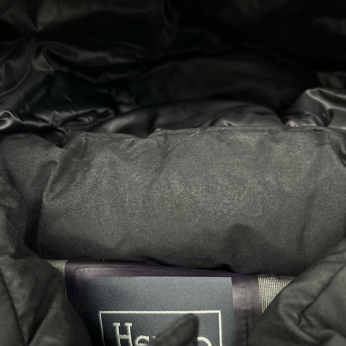HERNO Laminar GORE-TEX WINDSTOPPER Down Coat Black Size 50