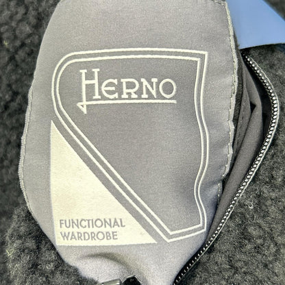 HERNO Functional Wardrobe Reversible Vest Black Size 52