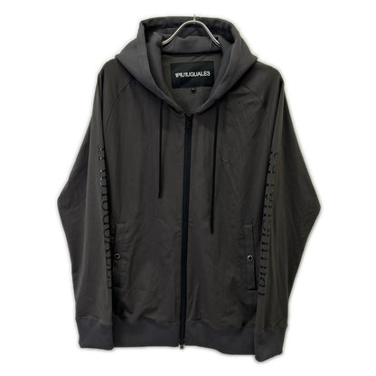 1piu1uguale3 113 Logo Raglan Full-Zip Jacket Grey Size V