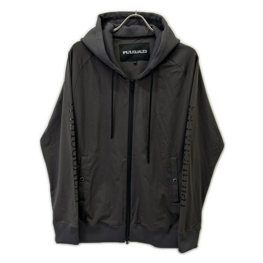 1piu1uguale3 113 Logo Raglan Full-Zip Jacket Grey Size V
