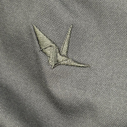 1piu1uguale3 113 Logo Raglan Full-Zip Jacket Grey Size V
