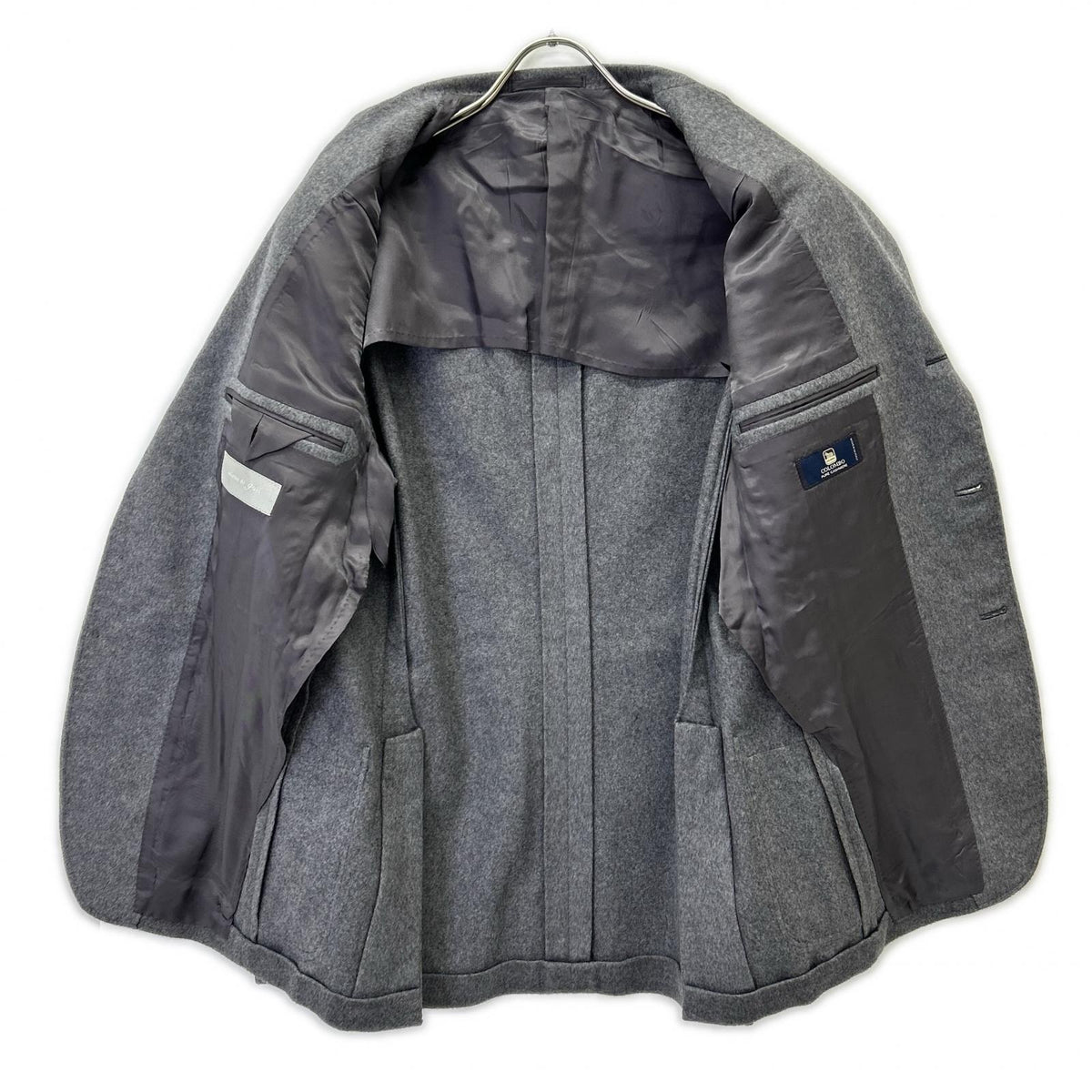 RING JACKET guji Exclusive Cashmere Jacket Gray Size 50