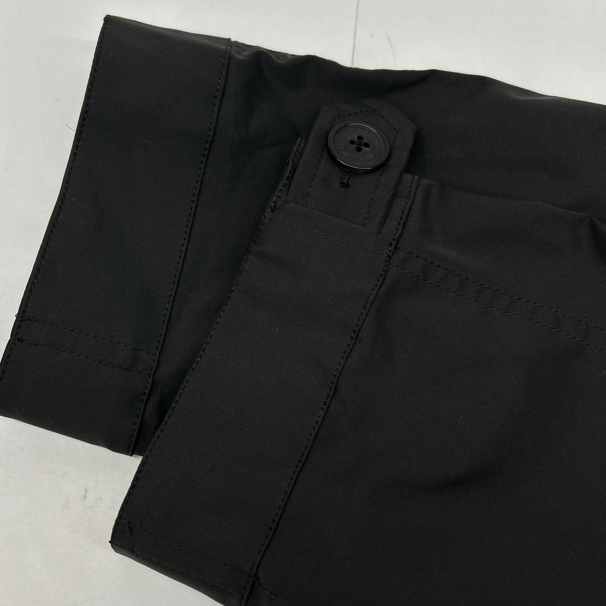 BLACK MILITARY Nylon Military Coat Black Size V
