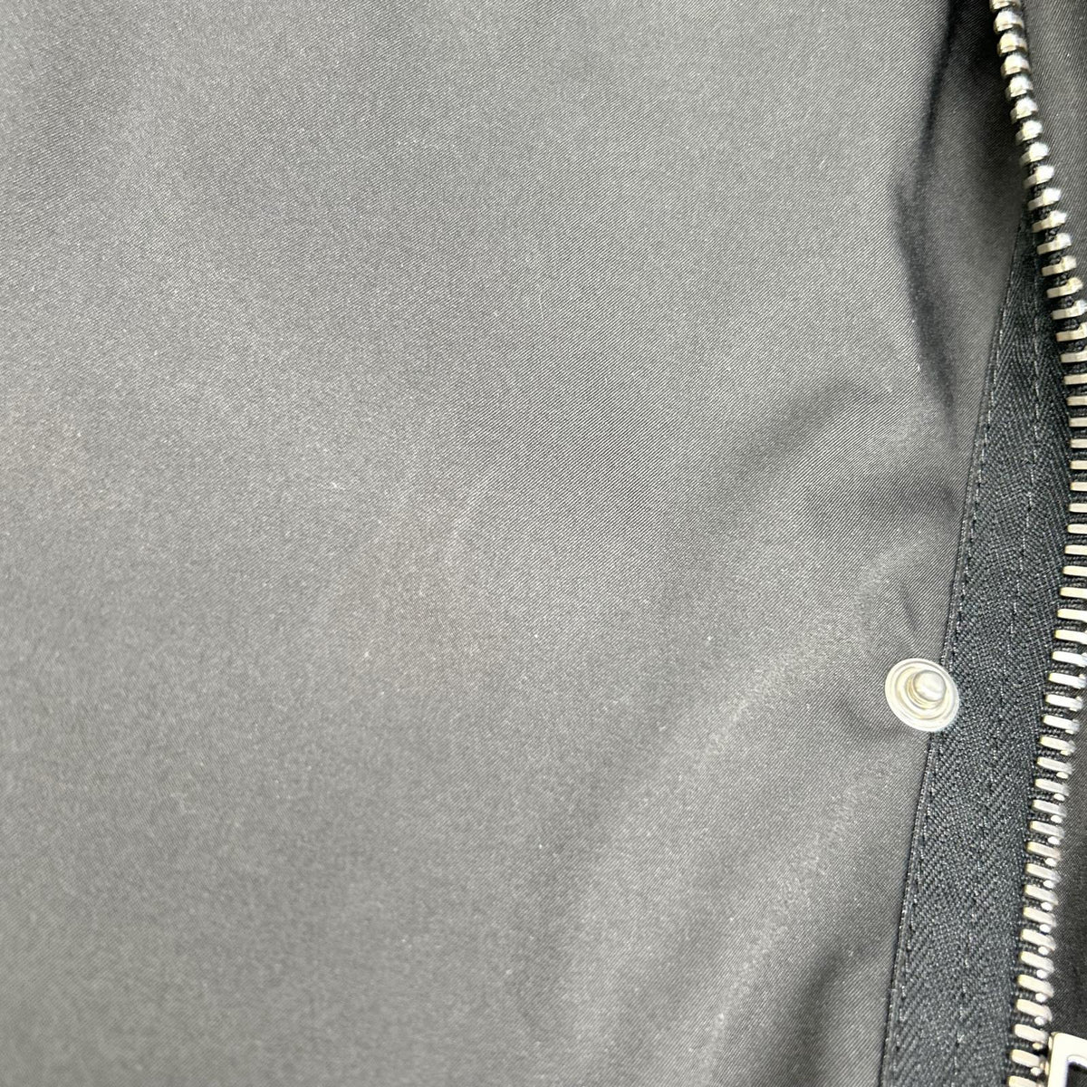 BLACK MILITARY Nylon Military Coat Black Size V