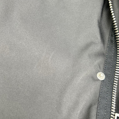 BLACK MILITARY Nylon Military Coat Black Size V