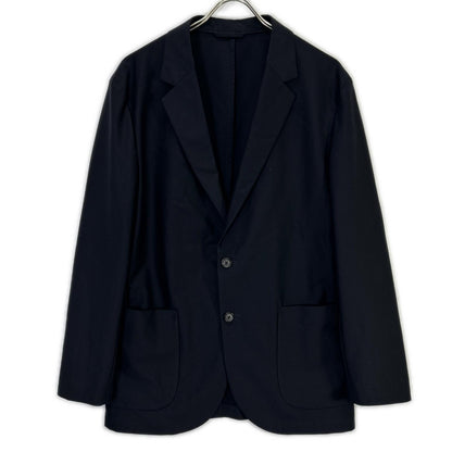 MAUVE Navy 2B Notched Lapel Polyester Blazer Size 50