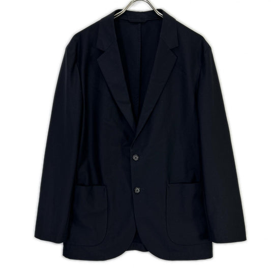 MAUVE Navy 2B Notched Lapel Polyester Blazer Size 50