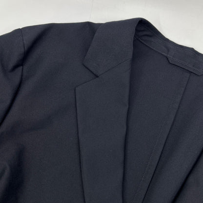 MAUVE Navy 2B Notched Lapel Polyester Blazer Size 50