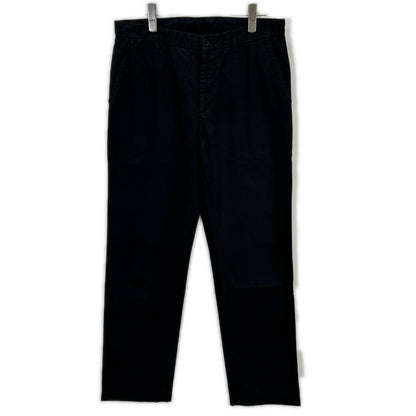 Maison Margiela 17AW Black 4-Stitch Twill Pants Size 48