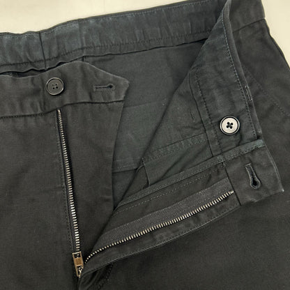 Maison Margiela 17AW Black 4-Stitch Twill Pants Size 48