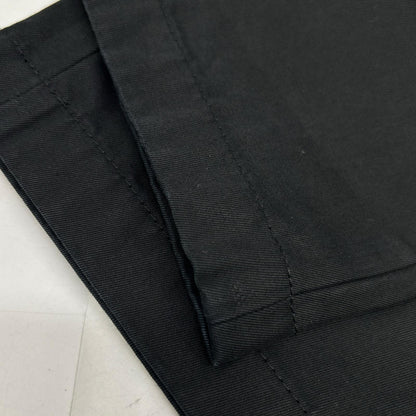 Maison Margiela 17AW Black 4-Stitch Twill Pants Size 48