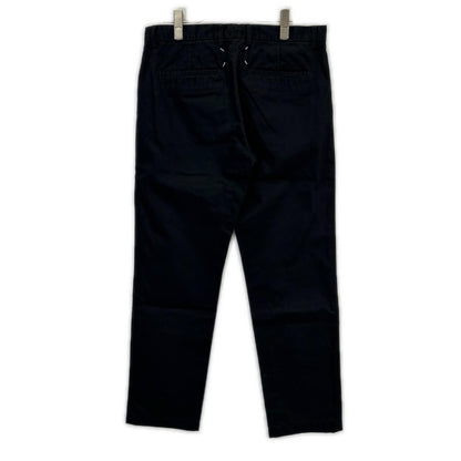 Maison Margiela 17AW Black 4-Stitch Twill Pants Size 48