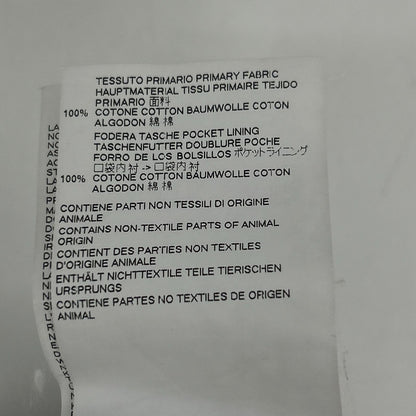 Maison Margiela 17AW Black 4-Stitch Twill Pants Size 48