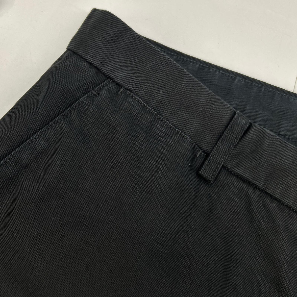 Maison Margiela 17AW Black 4-Stitch Twill Pants Size 48