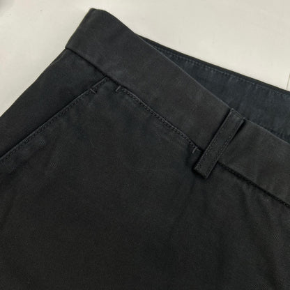 Maison Margiela 17AW Black 4-Stitch Twill Pants Size 48