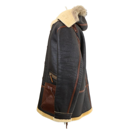 TOYS McCOY PRODUCT x BAPE Mouton Flight Jacket Multi Size XL