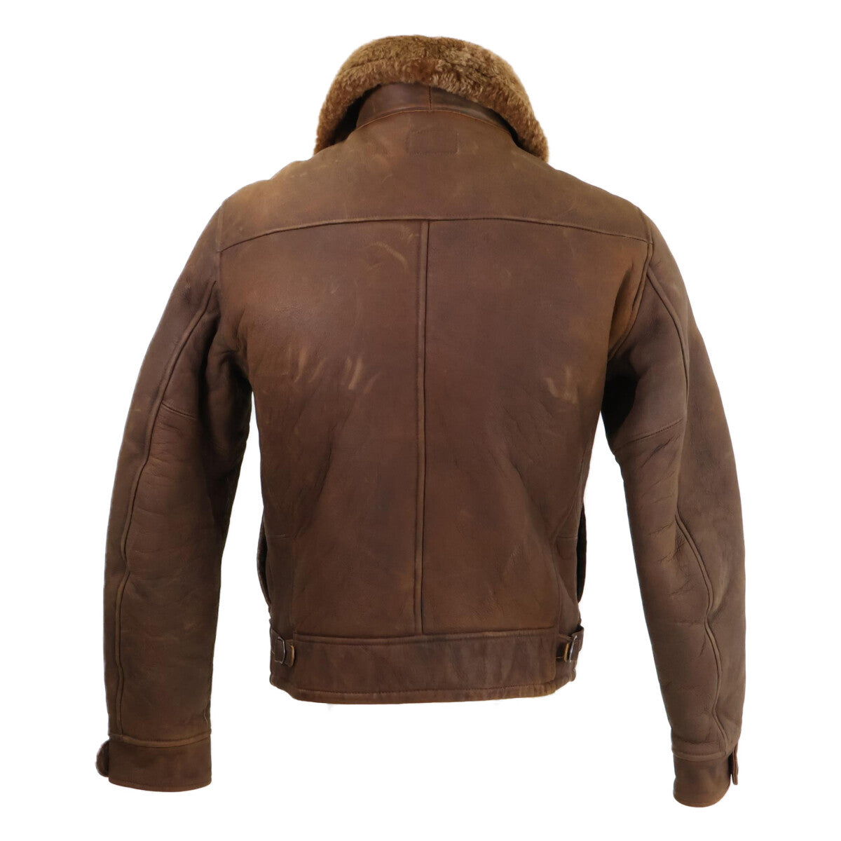 RRL 23AW Shearling Sheepskin Mouton Jacket Brown Size XS