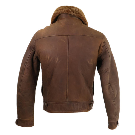 RRL 23AW Shearling Sheepskin Mouton Jacket Brown Size XS