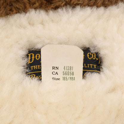 RRL 23AW Shearling Sheepskin Mouton Jacket Brown Size XS