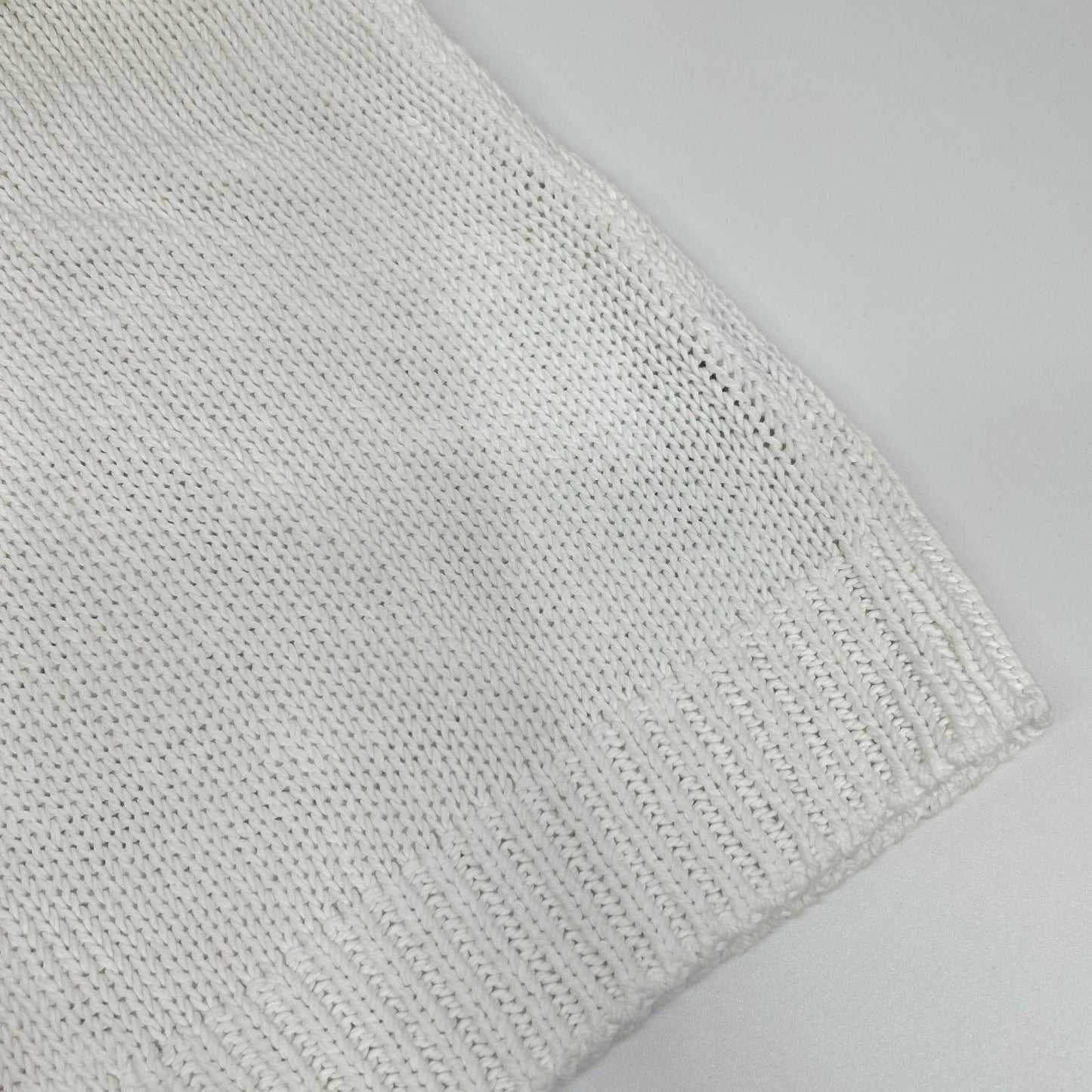 RalphLauren PURPLE LABEL White Turtleneck Sweater Size S