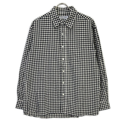 UNIVERSAL PRODUCTS Thomas Mason Block Check Long Sleeve Shirt Size 1