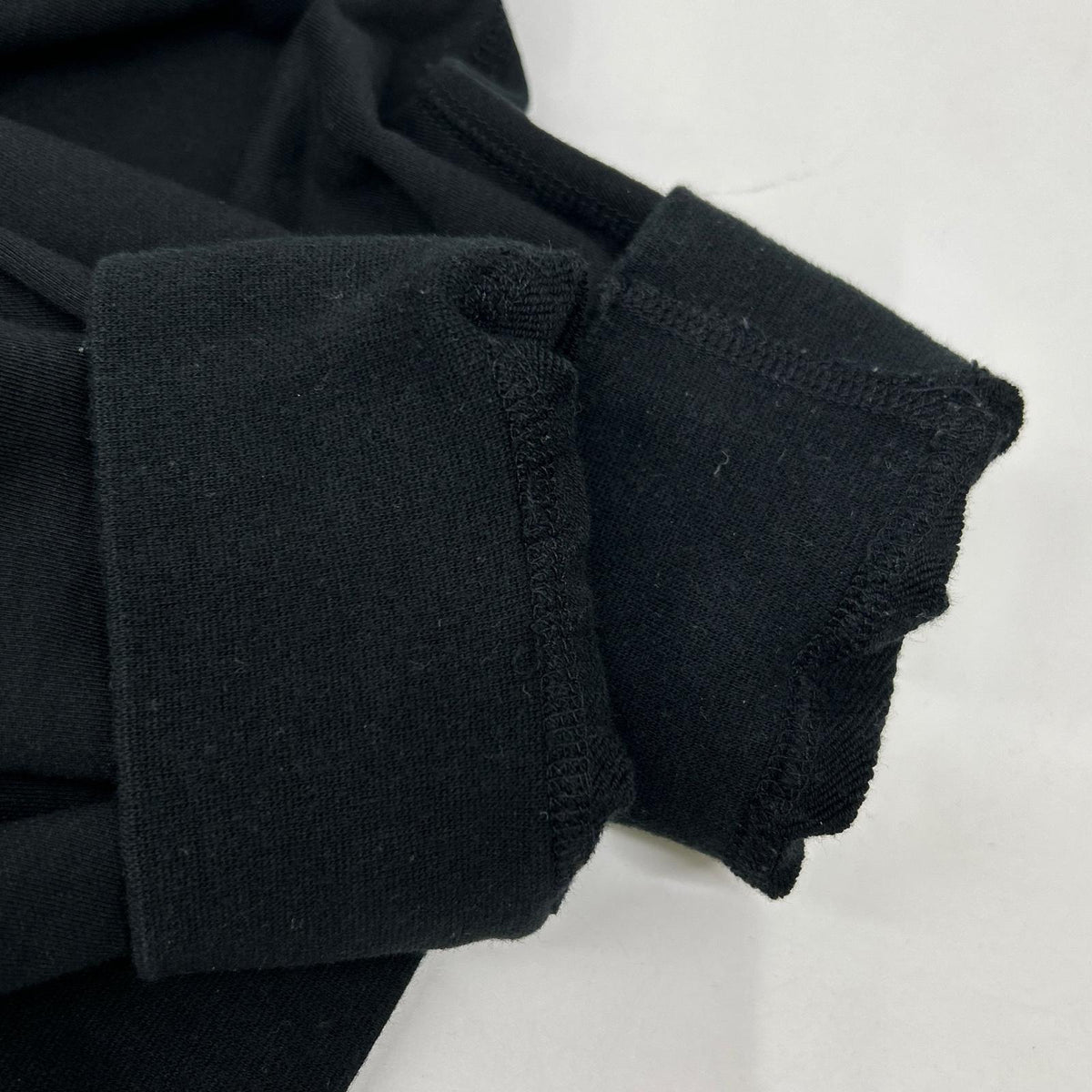 Graphpaper Black Ultra Compact Terry Neck Sweatshirt Size S