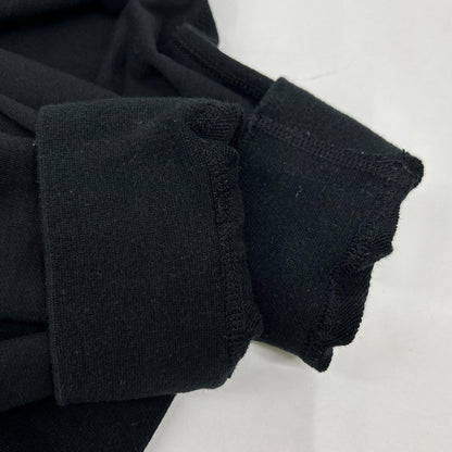 Graphpaper Black Ultra Compact Terry Neck Sweatshirt Size S