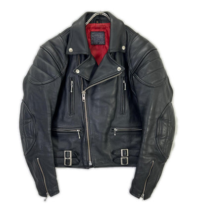 KADOYA K's Leather Double Rider Jacket Black Size M