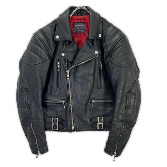 KADOYA K's Leather Double Rider Jacket Black Size M