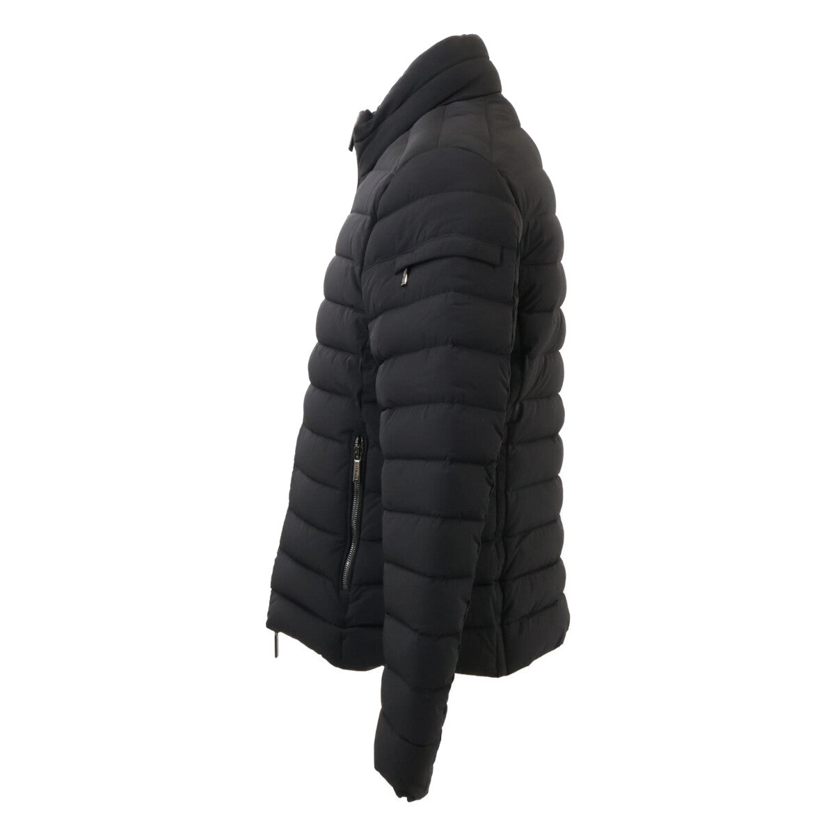 MOORER ACQUA RAY-KN Nylon Stand Collar Jacket Black Size 48
