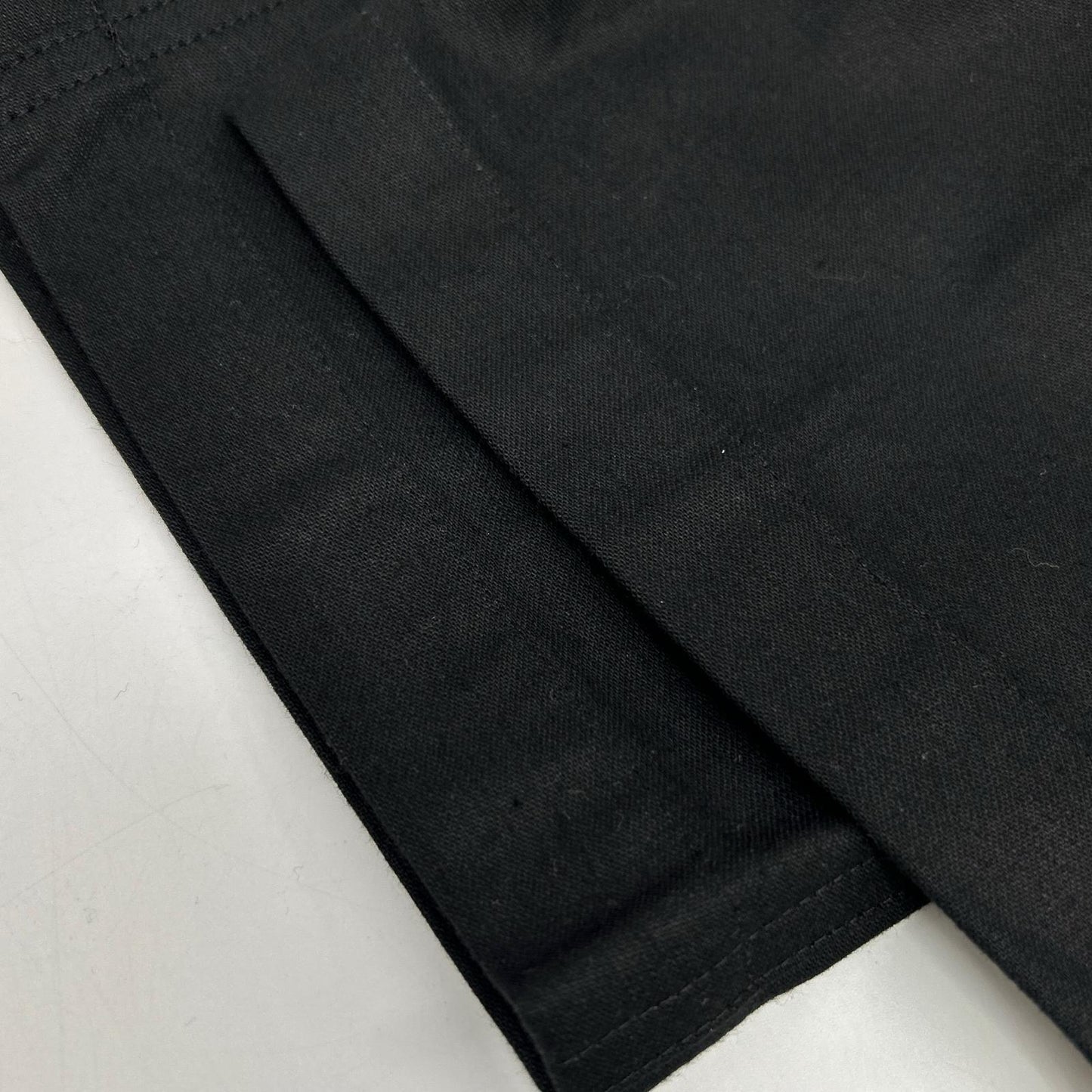 Jeanik Black Cotton Zip Fly Double Baker Pants Size 33