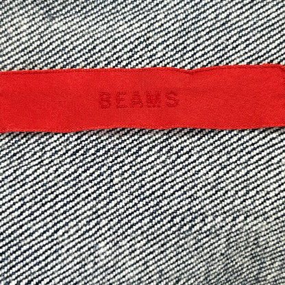 RED CARD BEAMS BMG001 Blue Metal Button Denim Jacket Size 2